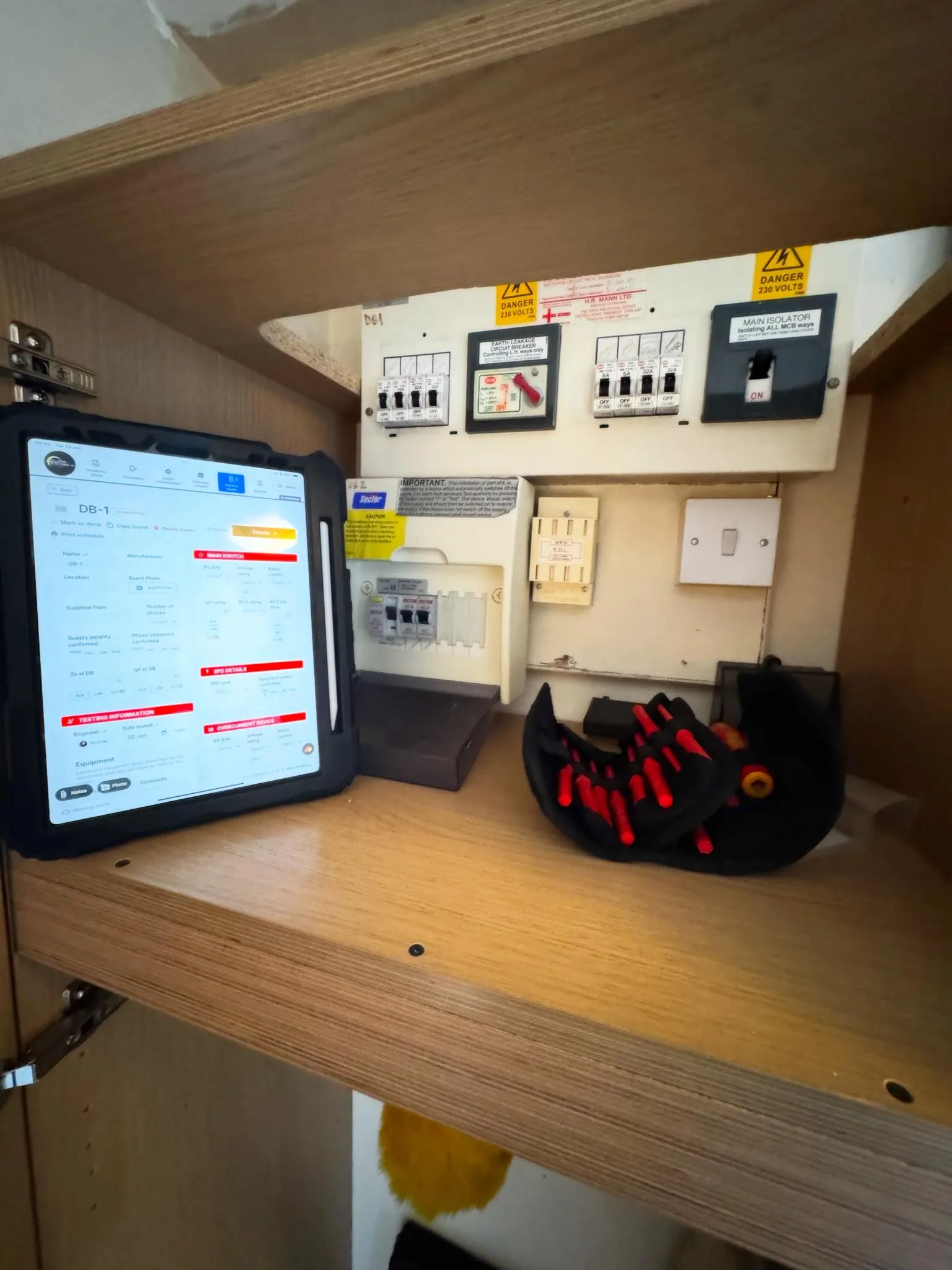 Eclipse Electrical Kenilworth EICR electrical testing