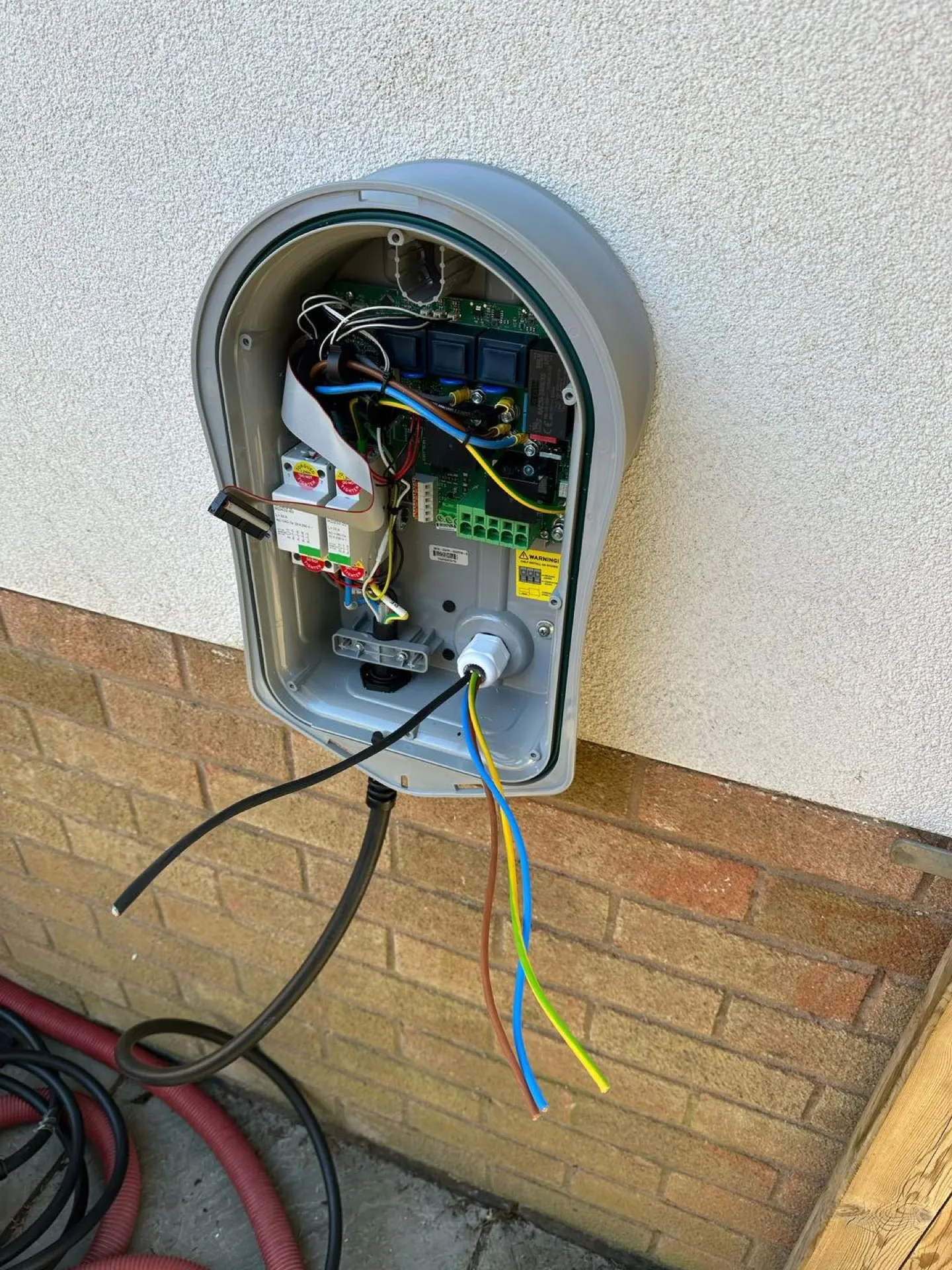 Step 3 — EV charger installation, connection and testing